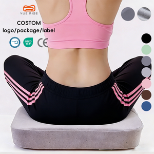 Coussin en mousse à mémoire de forme YUE RISE de 6 cm d'épaisseur, à rebond lent, avec soutien zoné et soulagement de la pression, idéal pour la <span class=keywords><strong>méditation</strong></span> et le confort lors de longues sessions assises - Product Image 1