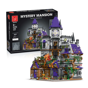 Bloques de Construcción Creativos de Castillo Medieval, Mansión Misteriosa, Patio, Juguete Educativo de Bricolaje para Niños, Regalo de Navidad - Product Image 6