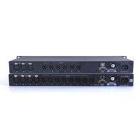 Procesador de Audio Digital Profesional Paulkitson 4.8SP 3.6SP con Tecnología DSP y Carcasa de Metal para Altavoces Line Array de Escenario