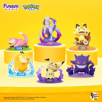 Ensemble de figurines authentiques Funism, Leafeon Glaceon Mew Mewtwo, Série Shining Moment, Modèle d'anime, Ornement de bureau, Boîte mystère