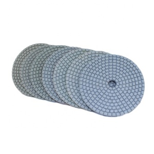 Disco Lucidante a Umido per Granito Bianco, 6 Pollici, 7 Fasi, Murat 150 mm, Disco Flessibile in Resina Diamantata - Product Image 1
