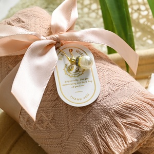 Ideas <span class=keywords><strong>de</strong></span> Productos Nuevos, Tendencias 2026, Juego <span class=keywords><strong>de</strong></span> Toallas <span class=keywords><strong>de</strong></span> Color Sólido Suave, Toalla <span class=keywords><strong>de</strong></span> Lujo con Tejido Waffle y Borlas <span class=keywords><strong>para</strong></span> Regalo <span class=keywords><strong>de</strong></span> Dama <span class=keywords><strong>de</strong></span> Honor <span class=keywords><strong>de</strong></span> Boda - Product Image 4