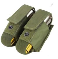 Pochette tactique Molle BSCI pour chargeur, triple/double/simple, en forme de grenade, pour usine