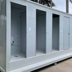 Inodoros de contenedor de envío al por mayor a bajo precio, WC modular público <span class=keywords><strong>para</strong></span> exteriores, ducha, baño químico portátil móvil - Product Image 5