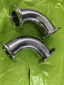 Toptan 90-Degree dirsek paslanmaz çelik boru bağlantı parçaları gaz ısıtma sistemleri için düşük basınca dayanıklı sıhhi kullanım - Product Image 3