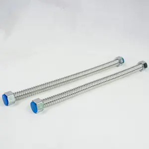 Tuyau en métal flexible ondulé tuyau d'accouplement flexible tuyau d'eau ondulé en métal