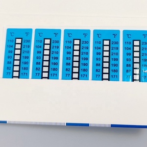 Miếng Dán Nhiệt Kế Không Thấm Nước Miếng Dán Kiểm Tra Dải Kiểm Tra Máy Ép Nhiệt Thay Đổi Màu Nhãn Nhiệt Kế Của Trẻ Em - Product Image 2