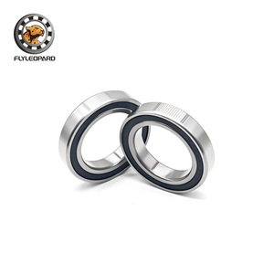 Rodamientos de Bolas de Ranura Profunda Flyleopard 25x37x6mm 2RS de Acero Cromado P0 para Uso en Plantas de Manufactura - Product Image 4
