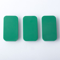 10g conception personnalisée Logo petit Rectangle boîte en plastique menthe cosmétique solide parfum étui sourcils savon baume à lèvres boîte