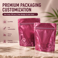 Op maat gedrukte voedselverpakkingen noten gedroogd fruit snack doypack geurdicht ziplock staande pouch mylar zak