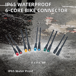 Connecteur de câble étanche IP65 en laiton 5V de haute qualité, 4P 6 fils M6/M7/M8, pour vélo électrique mâle et femelle - Product Image 2