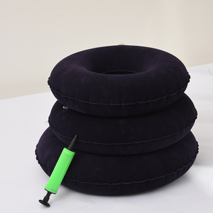 Anti-Bedsore Inflatable Seat <b>Cushion</b> <b>Round</b> PVC For Elderly Patients With Hemorrhoids And Chronic Bedsores - Product Image 3