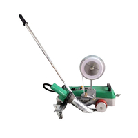 Machine de soudage de bannières professionnelle UV à plusieurs niveaux de chaleur pour l'assemblage de tissus sans couture par découpe au couteau, avec colle ou épissure par recouvrement