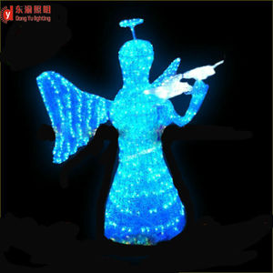 <span class=keywords><strong>Luce</strong></span> LED 3D a Forma <span class=keywords><strong>di</strong></span> Angelo per Decorazioni Natalizie, <span class=keywords><strong>di</strong></span> Halloween e del Ramadan, Classificata IP65 per Casa, Matrimoni e Paesaggi - Product Image 3