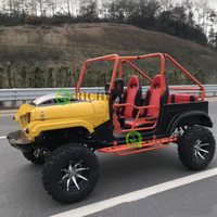 Nouveaux produits : Jeep électrique pour adultes, véhicule tout-terrain à essence 350cc, 4 places, 4 roues motrices, à vendre