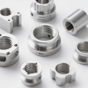 Directo de fábrica, calidad superior, aluminio 6061, servicios de mecanizado <span class=keywords><strong>CNC</strong></span> personalizados para piezas y componentes perforados y brocados de precisión - Product Image 1