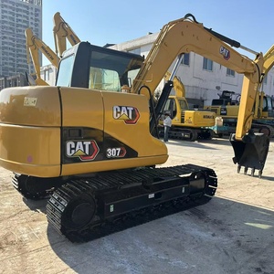 Mini Excavadora Usada CAT 307 de 7 Toneladas para Mantenimiento de Canales de Riego Agrícola, Estructura Resistente y Gran Durabilidad, en Venta - Product Image 3