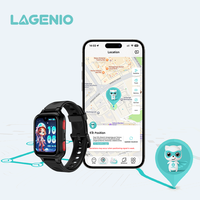 Reloj Inteligente para Niños LAGENIO K9 Único con Tarjeta SIM 4G, GPS, LBS, WIFI, AGPS, Posicionamiento, Resistente al Agua IP68, Control por Voz con IA