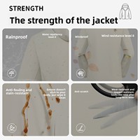 Veste pour homme avec logo personnalisé imprimé et brodé, coupe-vent, vêtements de travail, trench-coat, vêtements d'extérieur fins pour l'automne/hiver, combinaison