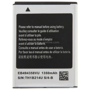 Batería de repuesto 3,7 V 1350mAh EB494358VU para batería de teléfono <span class=keywords><strong>Samsung</strong></span> <span class=keywords><strong>Galaxy</strong></span> <span class=keywords><strong>Ace</strong></span> S5830 - Product Image 3