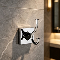 Porte-manteau mural en alliage de zinc durable et écologique pour cuisine, école, hôtel, villa
