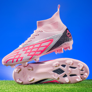 Chaussures de football pour hommes de qualité supérieure, anti-dérapantes, pour entraînement en extérieur, à haute tige - Product Image 3