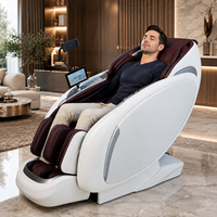 Silla de Masaje 3D SL Track OEM con Gravedad Cero y Airbags de Cuerpo Completo, Precio de Fábrica