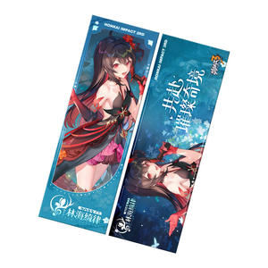 6 Designs Jeu Vidéo Honkai Star Rail Laser Signet Anime Personnage Raiden Mei Bronya Double Face Bronzing Laser Ticket Card - Product Image 6