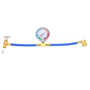 Manómetro de Presión de Refrigerante R134 para Sistema de Aire Acondicionado de Automóvil, Personalizado en Rojo, para Detener Fugas de Aire Acondicionado - Product Image 2