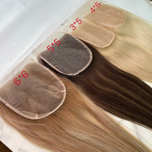 Expédition Rapide, Meilleure Qualité, Base en Dentelle Transparente, Closure Pré-Colorée, Système d'Intégration en Maille de 16 Pouces pour la Perte de Cheveux - Product Image 2