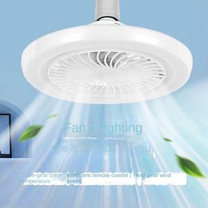 ระบายความร้อนด้วยไฟฟ้าเงียบหลอดไฟเคลื่อนที่ได้หัวไว้ในบ้านอัจฉริยะไฟ360รีโมทคอนโทรล LED พัดลมเพดานทันสมัย - Product Image 4