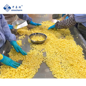 ซิโนชาร์ม ผลิตภัณฑ์มาตรฐาน HACCP 4 ดาว ราคาโรงงาน ผู้จัดจำหน่าย ลูกสับปะรด IQF หวาน ขนาด 6 มม. ผลไม้เขตร้อนแช่แข็งสำหรับน้ำสับปะรด - Product Image 3