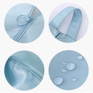 Sac de rangement pour chaussures portable et étanche personnalisable en gros avec fermeture éclair et sangle de transport - Product Image 4