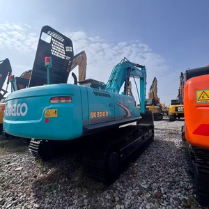 Excavadora Kobelco Sk350 Usada de 35 Toneladas, Modelo 2022, 100% Original Japonesa, Buen Estado, Precio Económico, Motor Probado e Inspeccionado - Product Image 2