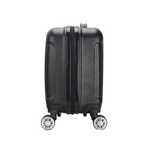 Maleta de viaje negra para PC de 18 pulgadas con ruedas giratorias - Product Image 3