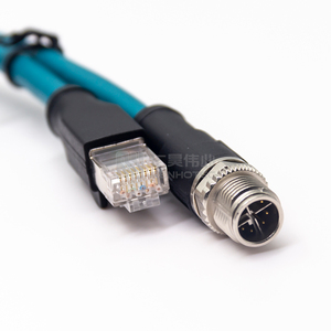 Cavo M12 <span class=keywords><strong>X</strong></span> Codificato 8 Pin Maschio a RJ45 - Product Image 4