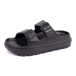 Happyflops <span class=keywords><strong>Sandalias</strong></span> Personalizables Cloud Slides con <span class=keywords><strong>Plataforma</strong></span> y Almohadilla, Doble Hebilla, Suela Gruesa de Espuma EVA, Antiestáticas e Impermeables - Product Image 6
