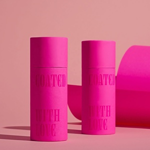 Paper Paper Round Box Packaging Custom Luxury Personality Desgin Cylinder Cosmetic Essential Oils Skincare Eyeliner Cardboard Round Paper Tube Packaging Box