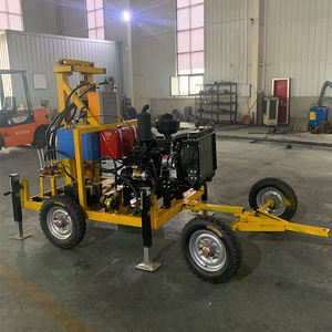 เครื่องขุดเจาะบ่อน้ำหมุนติดตั้งบนรถพ่วง60HP 200ม. 250ม. - Product Image 1