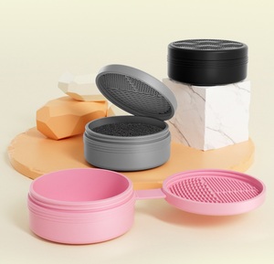 Pinceau de nettoyage pour fard à paupières en silicone, outil de nettoyage pour enlever le commutateur de couleur - Product Image 1