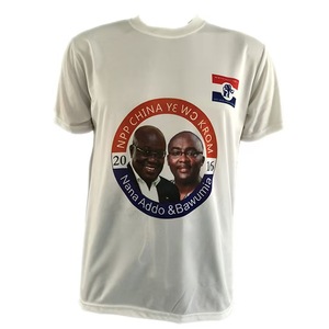 T-shirt economiche per <span class=keywords><strong>la</strong></span> campagna elettorale con personalizzazione rapida e stampa a sublimazione in poliestere - Product Image 1