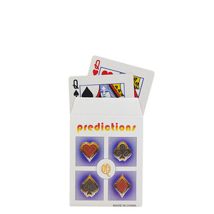 Tour de magie de scène : Carte de prédiction 4Q, Illusion de carte, Accessoire de magie <span class=keywords><strong>pour</strong></span> <span class=keywords><strong>magicien</strong></span> - Product Image 3