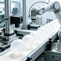 Boule flottante creuse en plastique HDPE pour le contrôle des brumes acides dans les ateliers de galvanisation