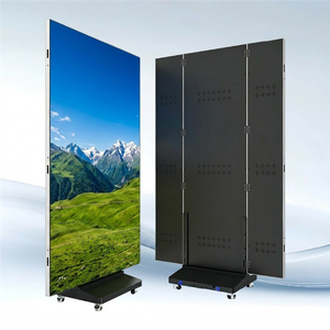 Écran d'affichage LED pliable P1.538 pour affiches, mur vidéo sans soudure, double face, pour salle de conférence, hall, signalisation numérique - Product Image 1