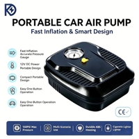 Compresseur d'air portable 12V HC626, mini pompe à gonflage de pneus pour voiture, moto, vélo