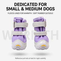 Nouvelles Chaussures d'Hiver 2026 pour Petits Chiens – Bottines Chaudes Antidérapantes à Semelle Souple pour la Protection des Pattes lors des Promenades Quotidiennes en Extérieur