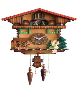 Đồng hồ chim cúc cu, quà tặng tĩnh vật năm mới, cửa hàng quà tặng, kim <span class=keywords><strong>quartz</strong></span>, phòng hiện đại, mặt đơn, nhà bếp, đồng hồ analog mới, phòng khách, trẻ em - Product Image 1