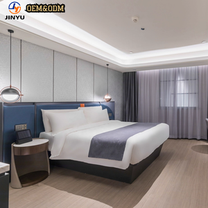 Juego de Muebles de Habitación de Hotel Personalizados, Juego de Dormitorio de Lujo de Madera Moderna Hecho a Medida, Muebles de Hotel de Lujo al por Mayor - Product Image 1