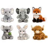 Peluche personnalisée en coton PP super doux pour enfants, cadeau anti-stress, animal en peluche sur mesure