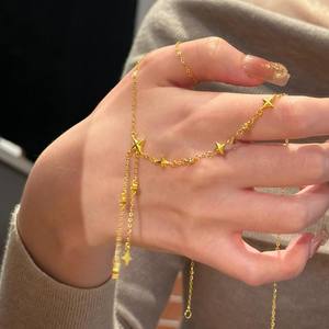 S925 Sterling Silver Star Wheel <b>Small</b> Drum Brushed <b>Necklace</b> Luxury High-End Fashion Chains for Women Waist Road Style - Product Image 2